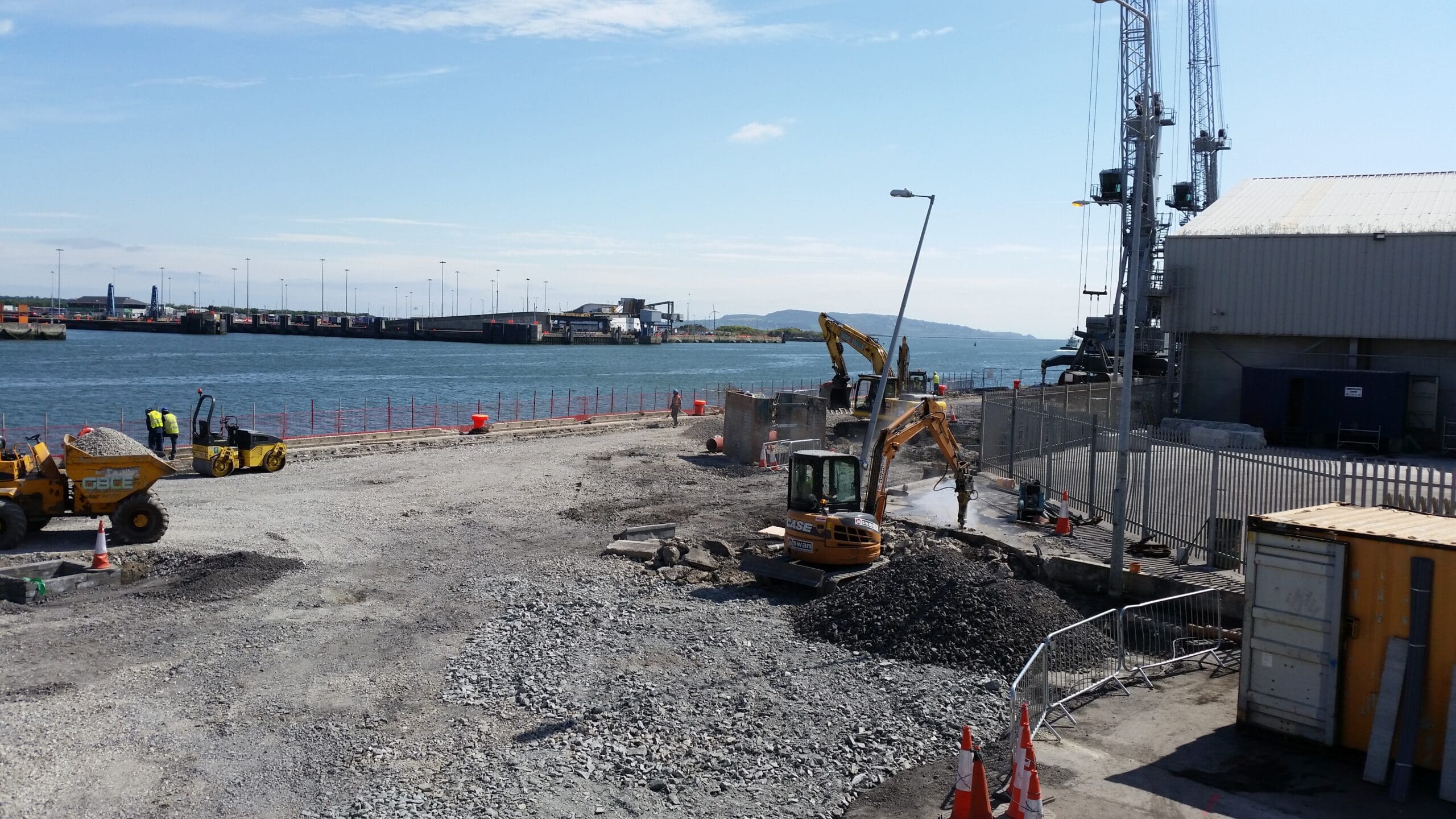 Coal quay Upgrade works